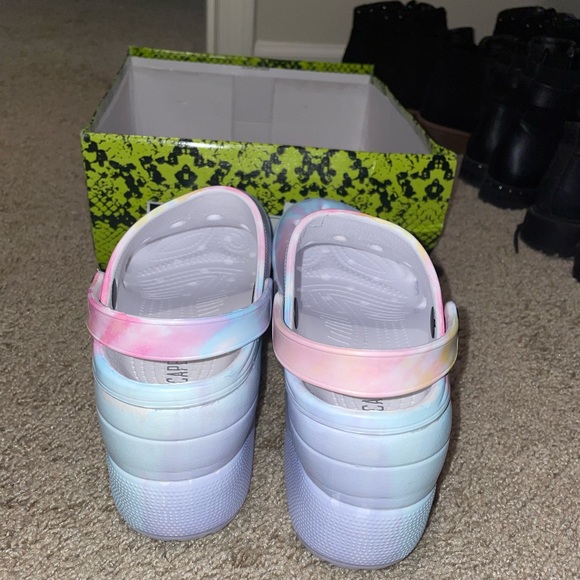 Cape Robbin Platform Crocs NWT - Picture 4 of 9